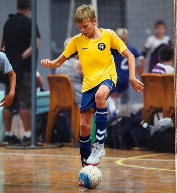 Will Newell has been selected for the Under 12 Australian Futsal team touring Malaysia later this year.  Photo supplied.