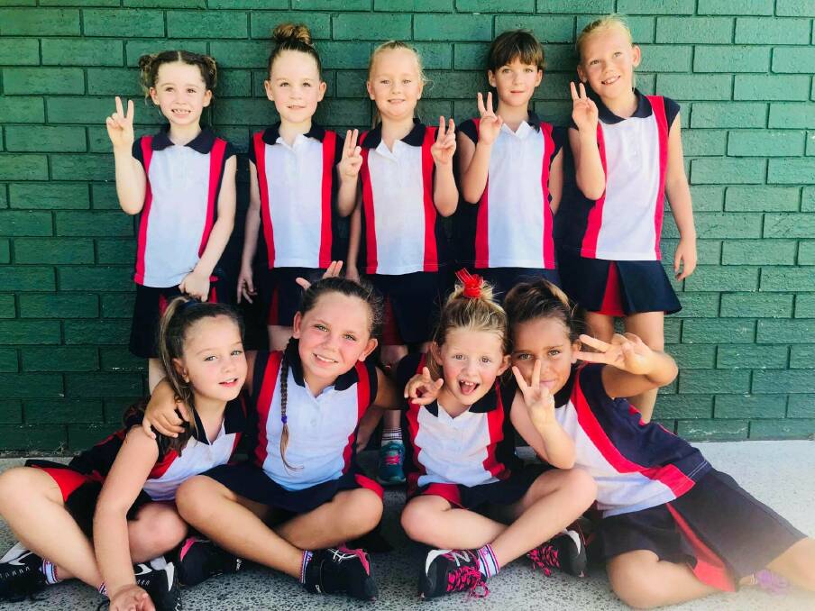 HAPPY FACES: The Wauchope Swifts had a great time at the weekend.