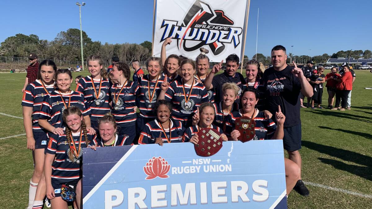 Thunder women shut out Wallamba to win club's first senior title