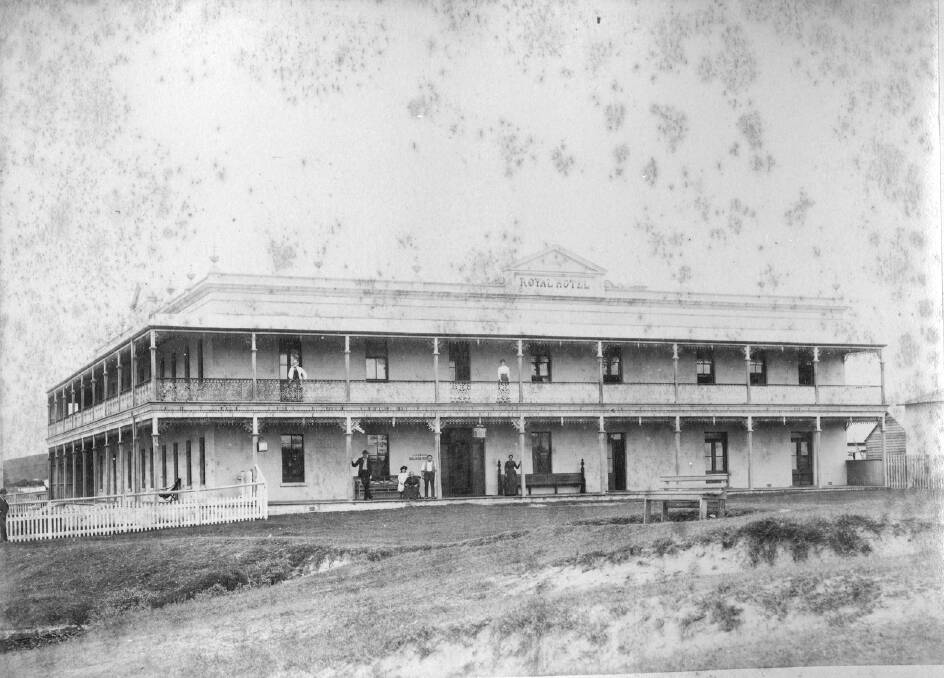 Going back: The original Royal Hotel was built by Major Archibald Clunes Innes in 1841. Photo: supplied