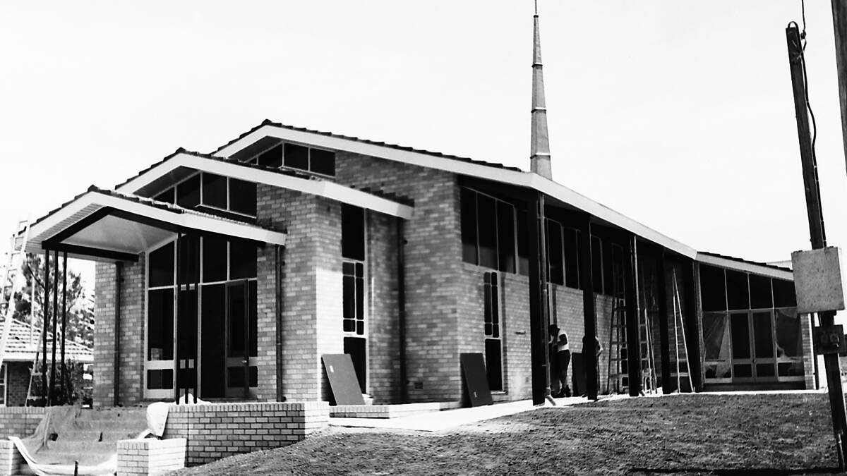 New church and new council chambers 1969