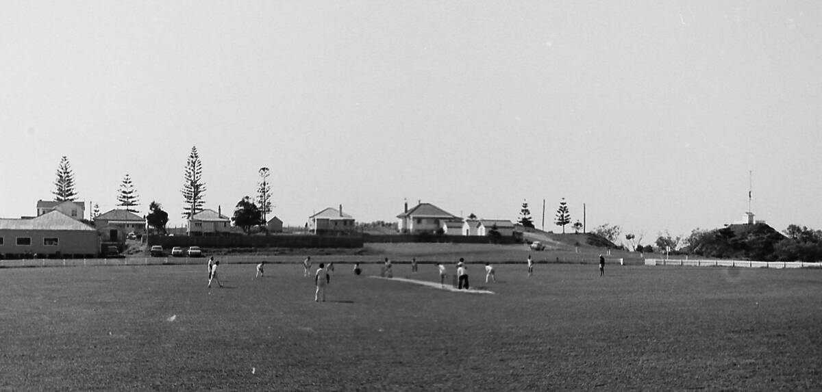 Popular: Cricket match on Oxley Oval, 1960s. Photographs supplied by Port Macquarie Museum.