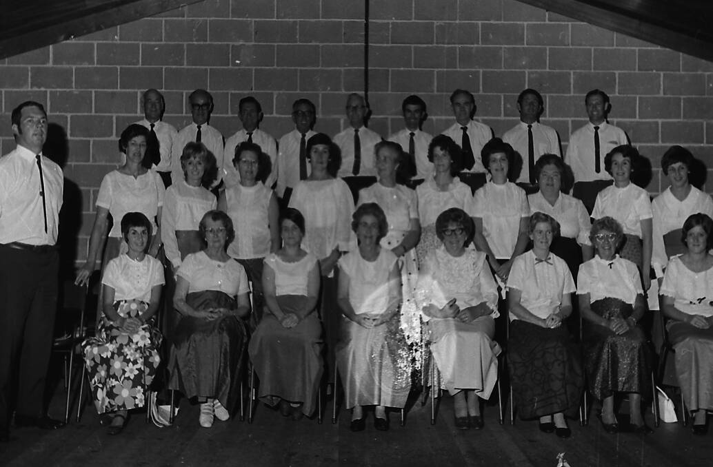 Port Macquarie Singers Group, 1970.