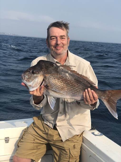 Tony with a snapper 