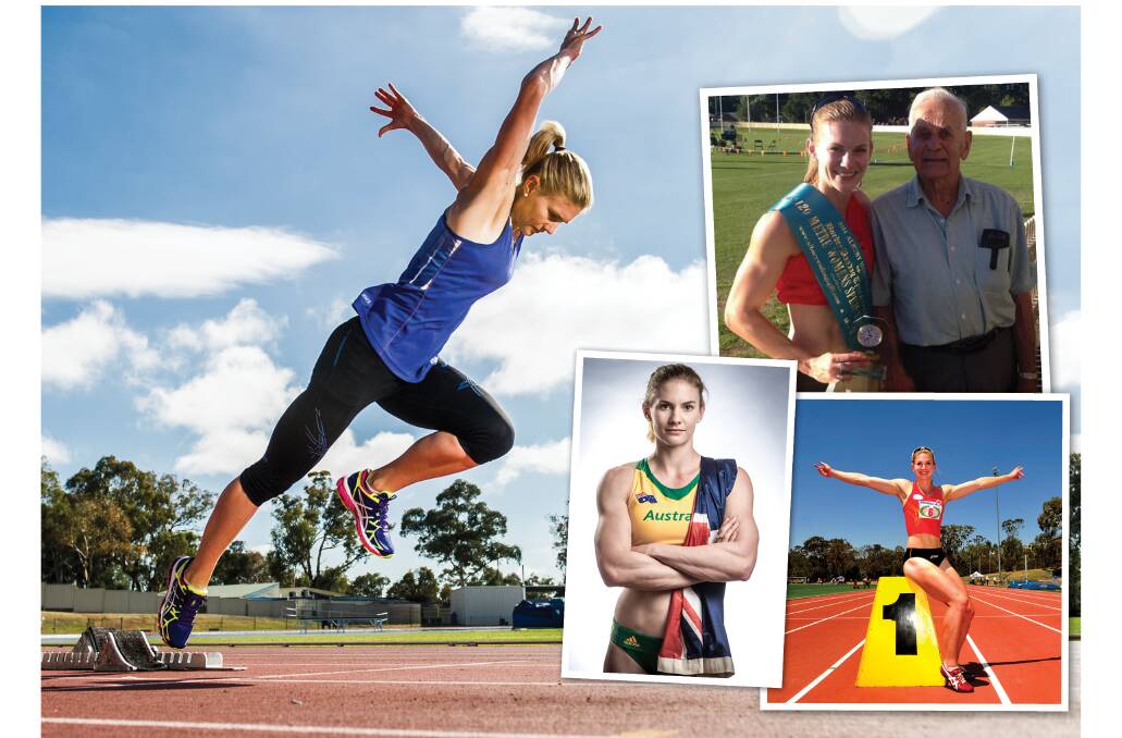 Melissa Breen has retired as a two-time Olympian and Australia's fastest woman. Main picture: Rohan Thomson