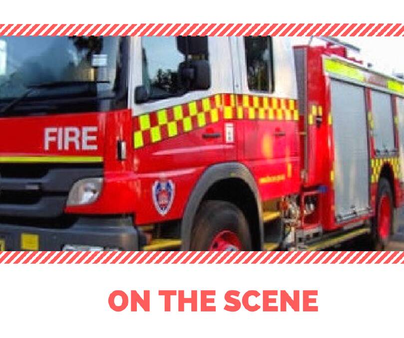 ON SCENE: Firefighters are currently on the scene of a bushfire at SeaAcres in Port Macquarie.