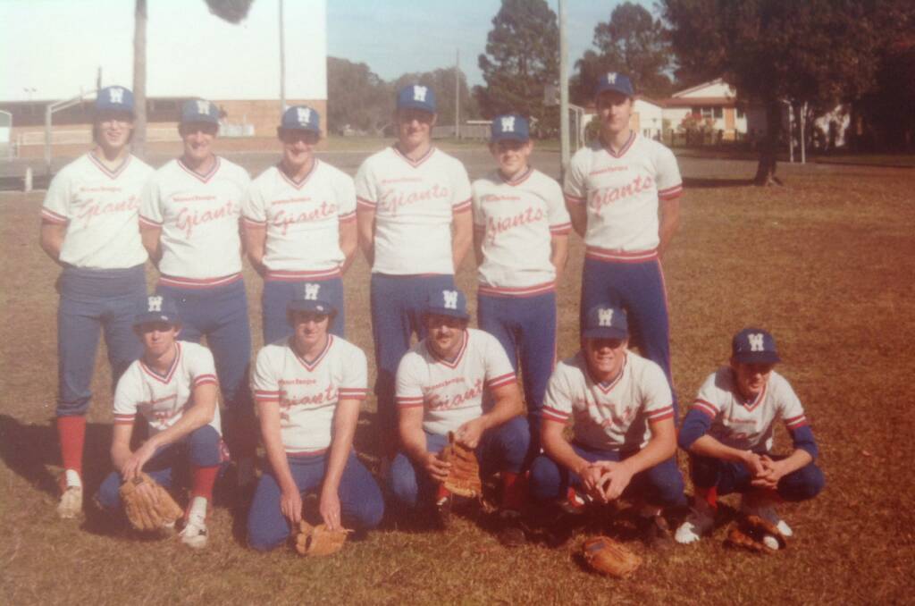 TEAM: The Wauchope Giants 1986 team ready to play.