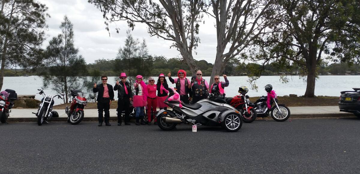 GREAT CAUSE: Bike lovers will be hitting the bitumen to raise money for breast cancer research this weekend. Photo: Contributed 