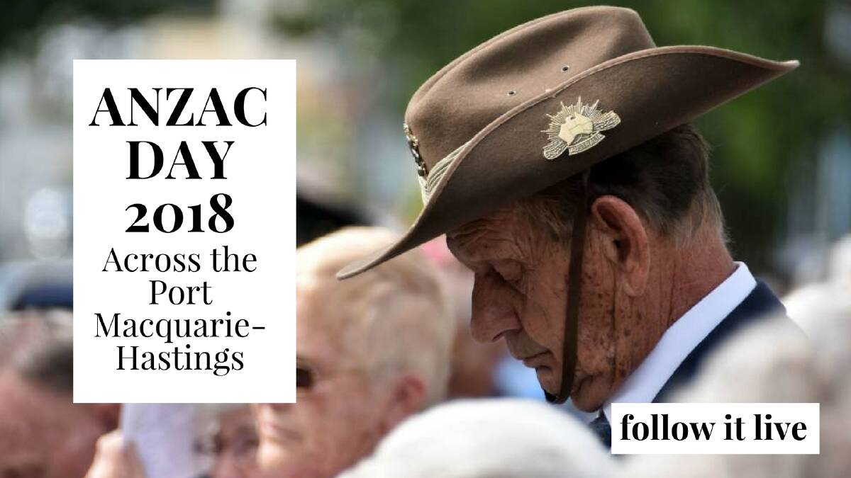 Anzac Day 2018 | watch live as Wauchope remembers
