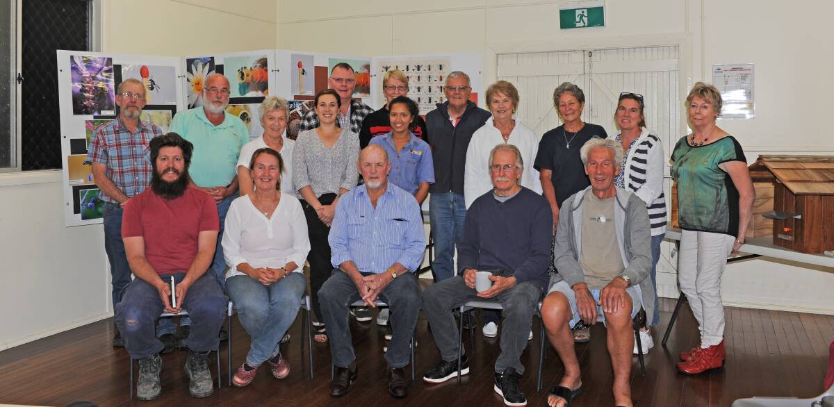 Buzz about bees: The Mid North Coast branch had its first meeting at the Jubilee Hall at Dunbogan. Photo: supplied. 