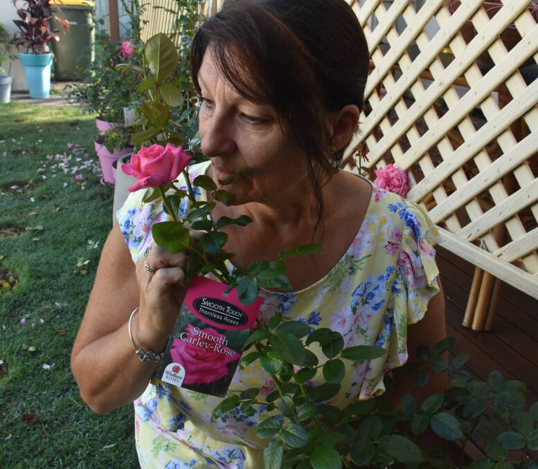 Tribute: Sharon Taylor still misses her daughter Carley everyday. Carley's legacy lives on through the naming of a new rose species. 