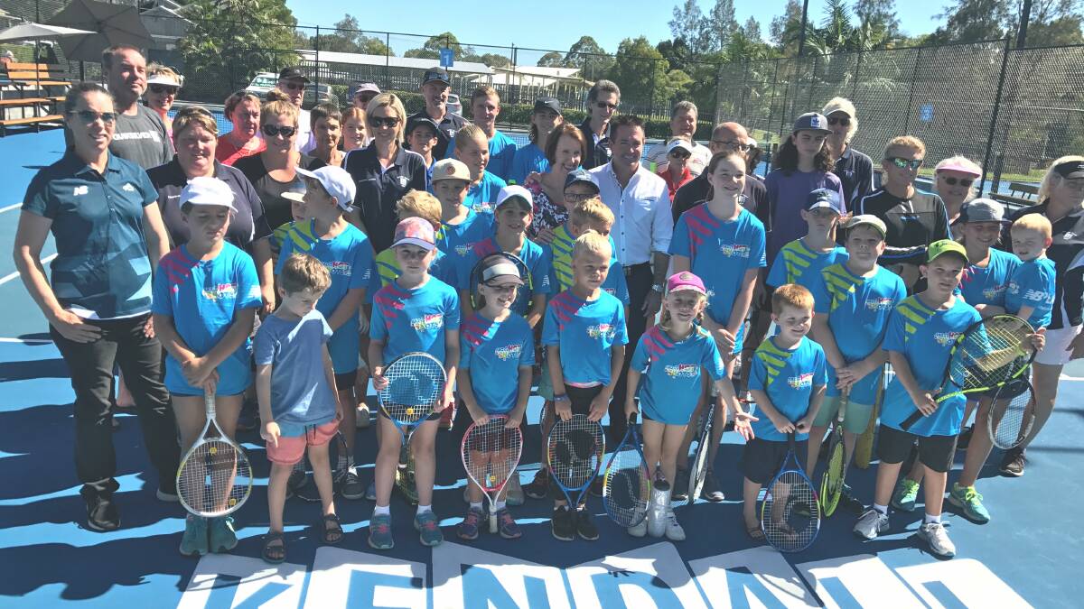 State serves up a big boost to Kendall Tennis Club