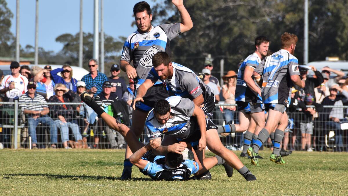 Tough match: The Laurieton Hotel Stingrays didn't have enough in the tank to bring home the premiership for 2019. Photo: Laura Telford.