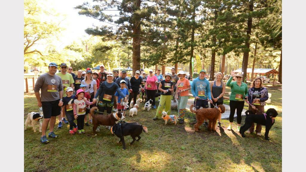 The Dirty Dog Tail Run is an adventurous event for dog-lovers and their hounds, held each August in the Coopernook State Forest.