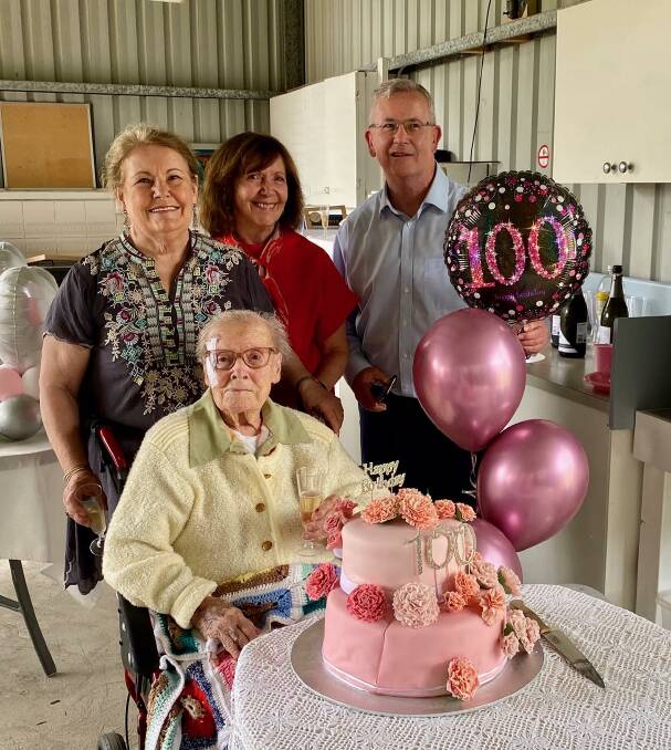 Anne Doyle of Wauchope surrounded by family for her 100th birthday celebration.