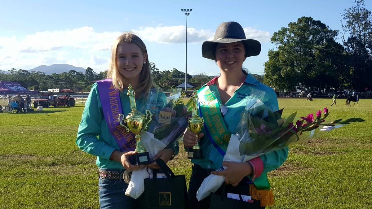 The winner of the Junior Showgirl was Hannah Leicht and the runner up was Simone Ducker. 
