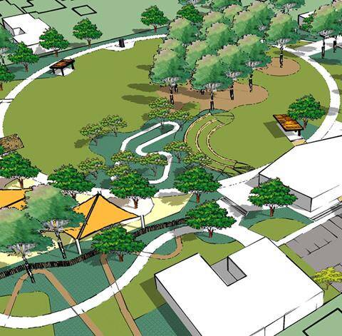 The Bain Park upgrade is seeking community input.