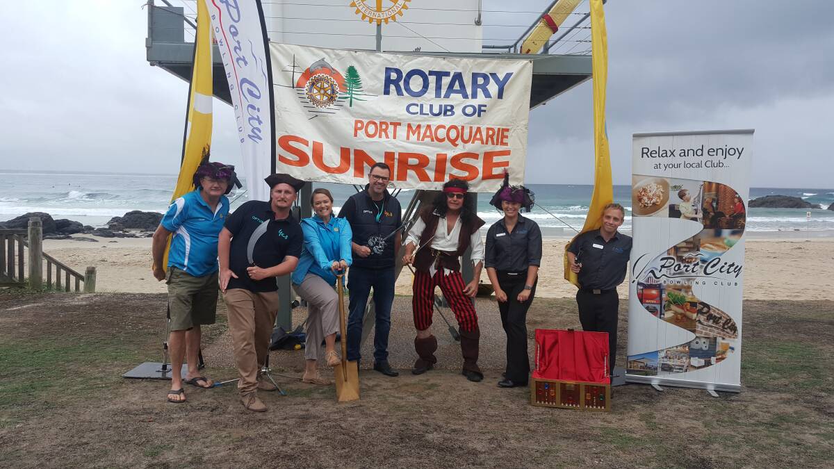 Walk the plank: Rotary will host its annual Big Dig on Town Beach this Sunday.