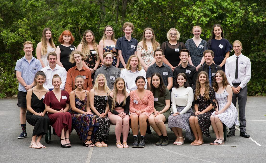 Road to success: The 2019 Hastings Education Fund recipients. Photo: Anne Johnston.
