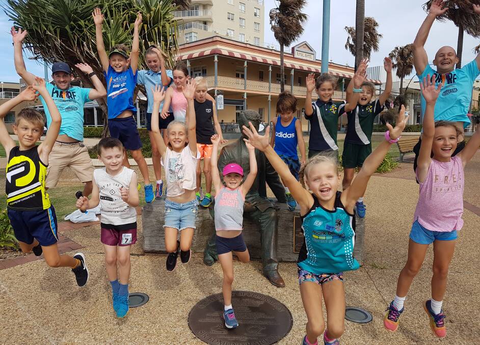 Run on: It's all for the kids at this year's Port Macquarie Running Festival, according to race director Kevin Chilvers.