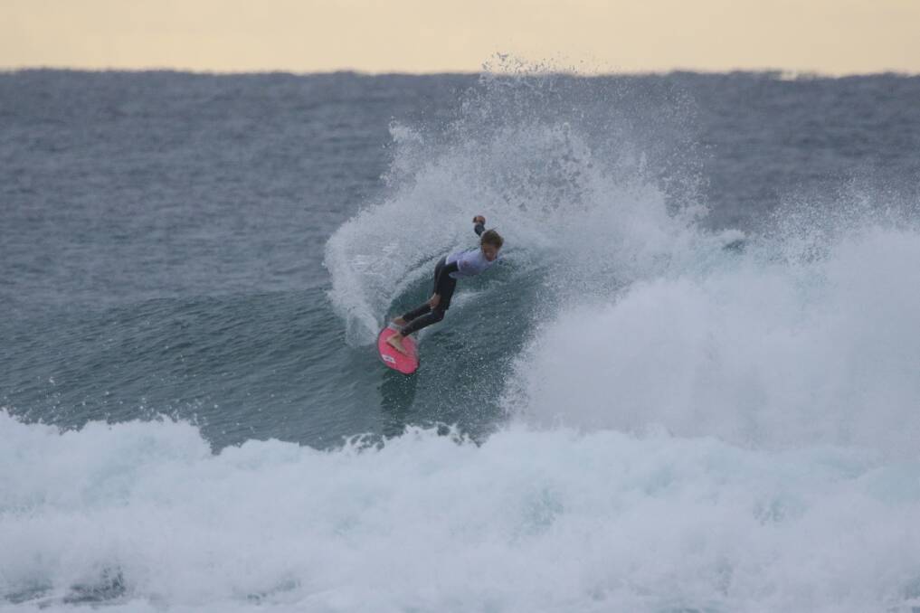 QUICK MOVES: Will Heeny at the NSW State Titles. Photo: Josh Brown/Surfing NSW.