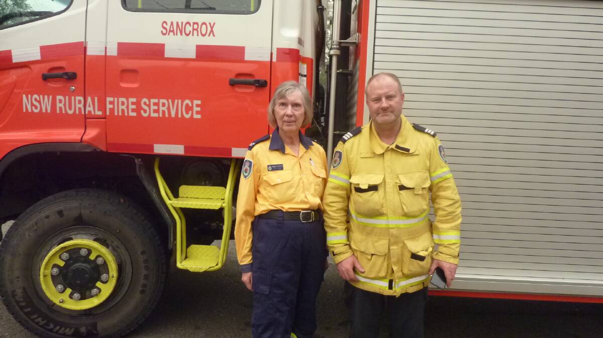 Sancrox/Thrumster Rural Fire Brigade president Gwenda van-der-Ley and captain Mathew van-der-Ley are on hand to answer questions.