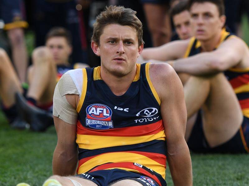 Crows Brad Couch (pic) and Tyson Stengle have apologised for being caught with an illicit substance.