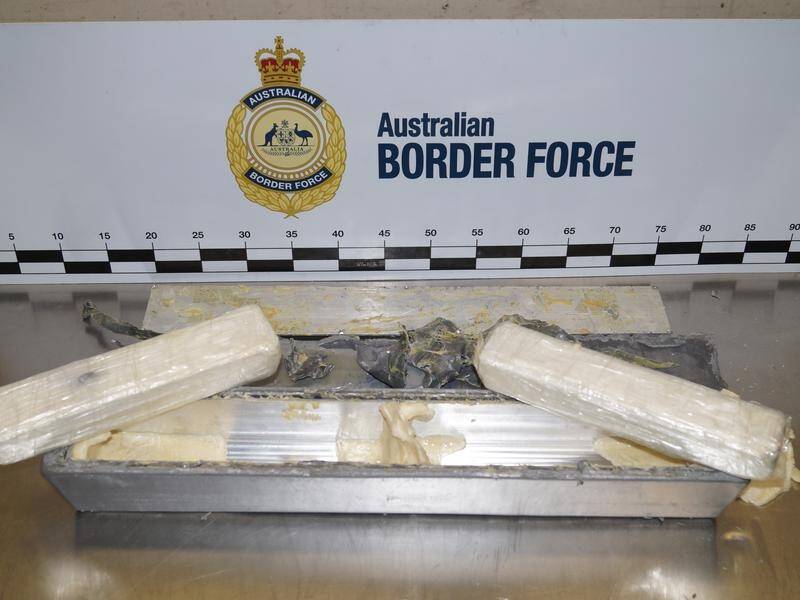 Cocaine hidden inside 2000 alloy ingots packed on pallets was seized by Border Force officers.