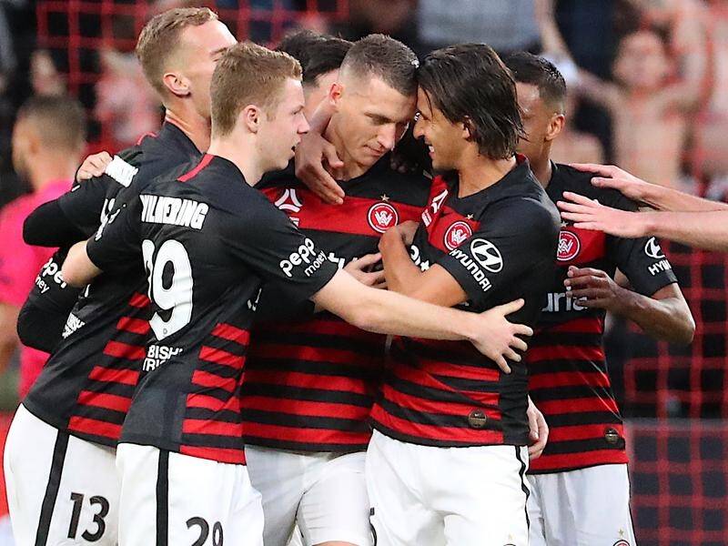 Western Sydney Wanderers began their A-League campaign with a home win at Bankwest Stadium.