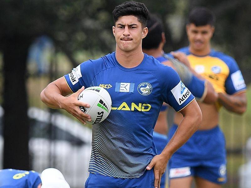 Teenager Dylan Brown is poised to start the NRL campaign as Parramatta first-choice five-eighth.