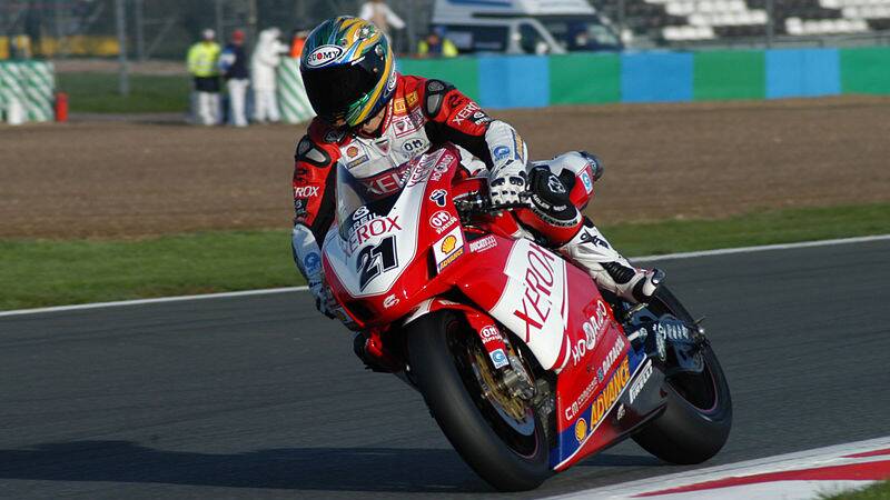 2006 Superbike World Champion Troy Bayliss on a Ducati.